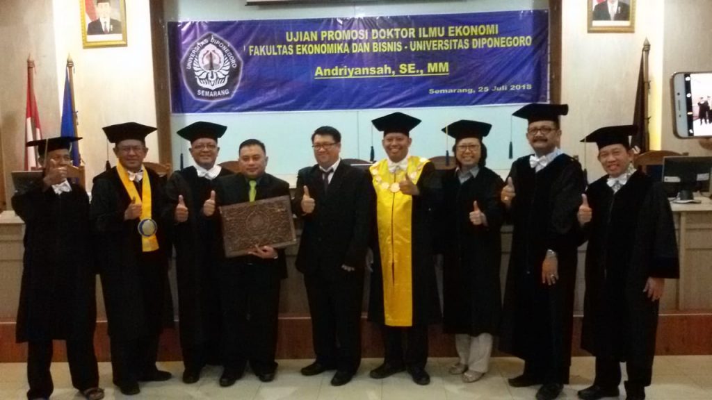 Belitong, Kini Punya Doktor Ilmu Pemasaran 2 promosi 1