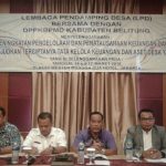 Kaitan Pembangunan, LPD &  DPPKBPMD Gelar Bimtek Aparat Desa Se Belitung
