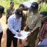 Kaitan Monumen,  Darmansyah &  Asmawie Tinjau Lokasi Yang Dipilih