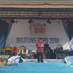 Wabup Erwandi Tutup Kegiatan Belitong Expo  Di  Pantai Tanjung Pendam