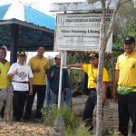 HUT RI 73, Pengibaran Bendera Merah Putih  Di Atas Situs Gunung Lilangan