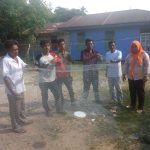 PPB Kec Badau Lakukan Evaluasi Bantuan Kawat Bubu KUB Pancang Laut