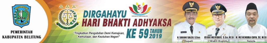 Pemkab Belitung Ucapkan Dirgahayu Hari Bhakti Adhyaksa ke 59 Tahun 2019. 2 IMG 20190722 WA0003