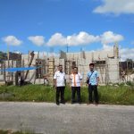 DPPKBPMD Belitung Tinjau Pembangunan Kantor Desa Aik Raya