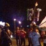 Pawai Obor Di Desa Tanjung Binga Diikuti Ribuan Warga