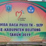 Museum Tg.Pandan Gelar Lomba Baca Puisi Tingkat SLTP se-Belitung