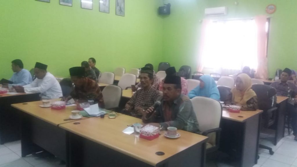 Ka Kan Kemenag Beltim Hadiri Rakor UKPBJ Di Kemenag Belitung 2 IMG 20191018 WA0008