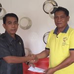 Temui Ketua DPRD, Junaidi Rachman Sampaikan Aspirasi Jalan &  Rumah Adat