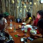 Ngopi Santai DPP HNSI Dengan HNSI Belitung Di Resto Mc Bett Tanjung Pendam