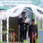 Bupati Beltim Jadi Irup Acara HAB Kemenag RI ke 74