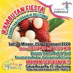 Yang Suka Rambutan Fiesta, Kunjungi Di Dusun Bukit Ibul 25-26 Jan 2020