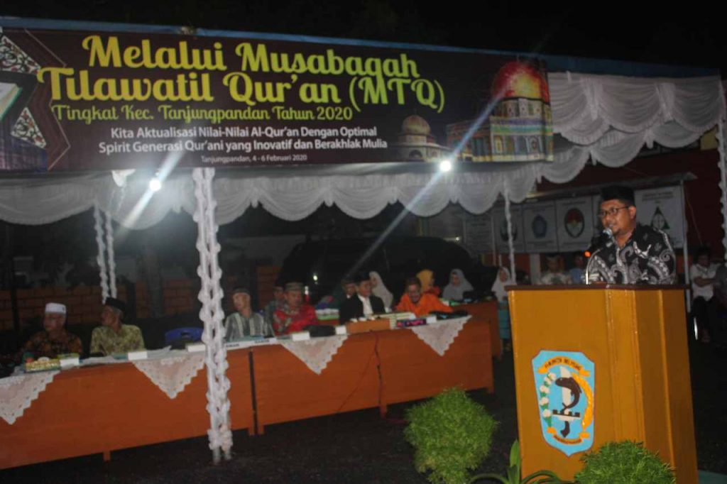Kembangkan Syiar Islam, Kecamatan Tanjungpandan Gelar Lomba MTQ 3 IMG 20200205 WA0011