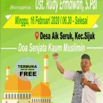 Acara PCA, Ust. Rudi Ajak Umat Islam Terapkan “Doa Senjata” Kaum Muslimin