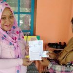 PPB Kec. Badau Serahkan Kartu Pelaku Usaha Ke  Sukarti, Usaha Ikan Lele