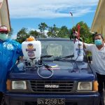 Nasdem &  “Fendi Haryono Melayani” Lakukan Penýemprotan Desinfektan
