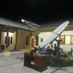 Ujicoba Lewat Vsat, Masyarakat Pulau Sumedang Sudah “Merdeka” Sinyal