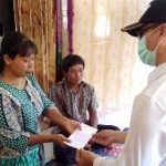 Kadin Perikanan Santuni Nelayan Petaling Tengelam di Sekitar Pulau Naduk