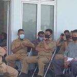 Ikuti Protap Kesehatan,Dinas Perikanan Belitung Silatuhrahmi/Halal Bihalal
