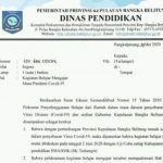 7 Sekolah SMA/SMK Di Babel Laksanakan KBM  Ujicoba Tanggal 2 Juni 2020