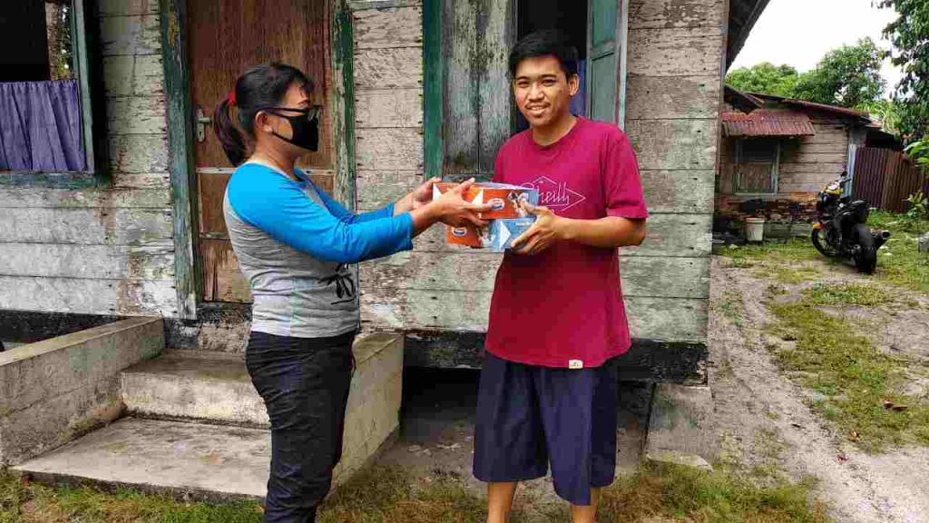Hari Ke 5 Pelatihan Memasak, Nasi Kotak Disebar Di Seputaran Tg. pandan 4 IMG 20200517 WA0002