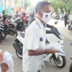 Nasdem Beltim Bagikan 1000 Masker Ke Masyarakat & Warkop di Lipat Kajang