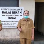 KUA Tanjungpandan Sementara Di eks Dinas Perikanan/kantor Desa Aik Raya.