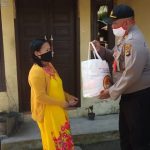 HUT Bhayangkara 74, Kapolsek Tg.Pandan Pimpin Baksos Di Desa Juru Seberang