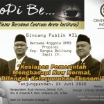 Usung Tema “New Normal”, Dialog CAI – Empat Anggota DPRD Babel  Malam Ini