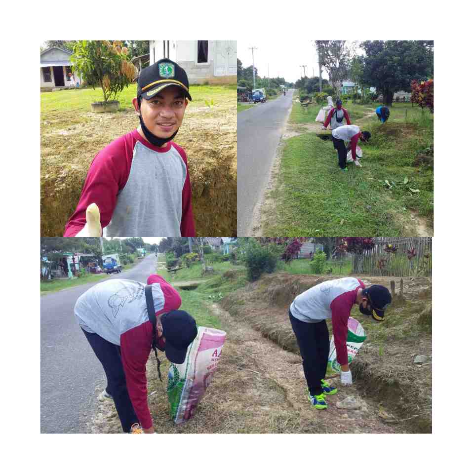 Jumat Bersih, Pemdes Ibul Lakukan 'Bersih Bersih Kampong' 2 InShot 20200626 145206769