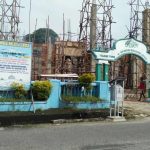 Masjid Al-Ikhwah Komplek Garuda Lanud Hanandjoedin Tengah Direnovasi