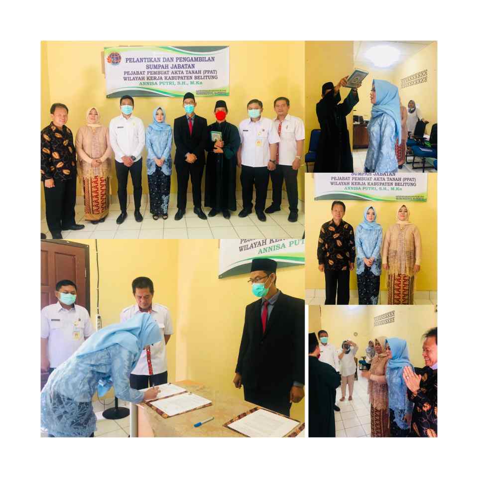 Annisa Putri SH, MKn Dilantik & Diambil Sumpah Jabatan Sebagai PPAT 2 InShot 20200721 140815225