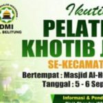 Masjid Al Huda Air Seru Gelar Pelatihan khotib Jumat se Kecamatan Sijuk