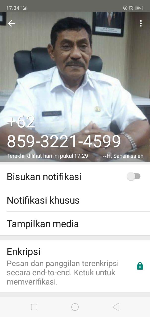 Posko Pilot Minta Aparat Usut Oknum Catut Nama Bupati Buat Galang Donasi 3 IMG 20200916 WA0003