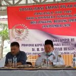 Di Lenggang, Anggota DPD RI Darmansyah Sosialisasi 4 Pilar Kebangsaan