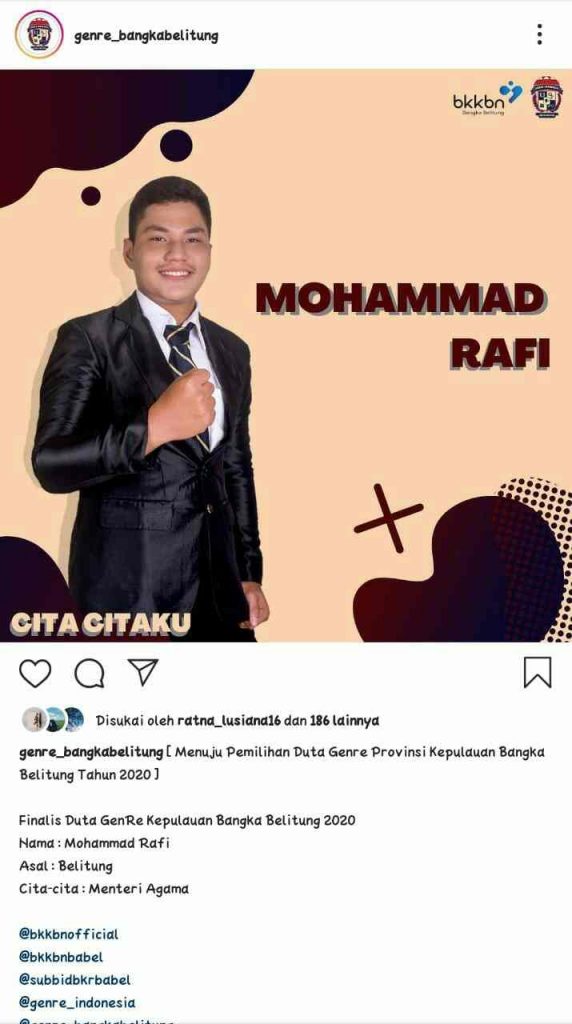 Mohammad Rafi Wakili Belitung di Genre Tingkat Provinsi 3 IMG 20200923 WA0000
