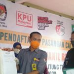 Pasangan Yuri Kemal  – Nurdiansyah  Mendaftar Ke KPU Beltim
