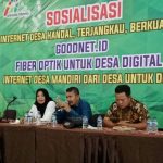 Mulkan Hadiri Sosialisasi Internet Desa Handal, Terjangkau, Berkualitas