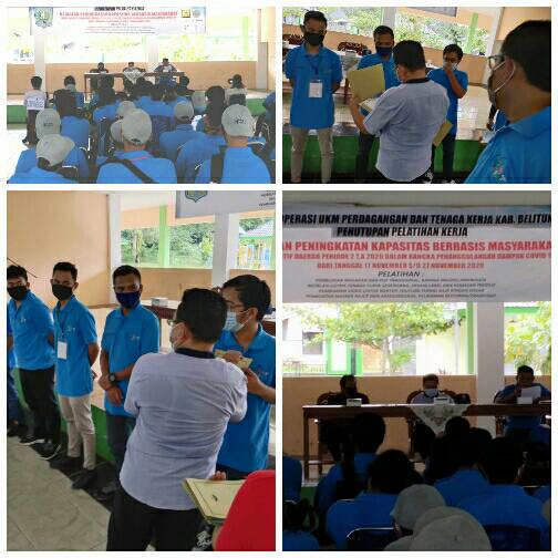 Kabid Naker Dinas KUMPTK Belitung Tutup PPK Berbasis Masyarakat 6 IMG 20201127 WA0004