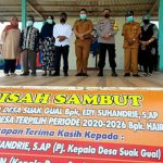 Pisah Sambut Pj. kades dengan Kades Suak Gual 2020-2026