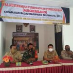 Di Aula Kantor Camat Badau, Pra Musrenbang  Kec. Badau 2021