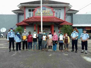 5 WBP Lapas Tanjungpandan Jalani Asimilasi Dirumah 2 IMG 20210204 WA0054