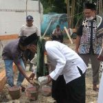 Pembangunan Renovasi Masjid Al-Ikhlas Air Raya Tanjungpandan Dimulai