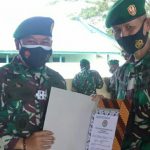 Dandim 0414/Belitung Lepas Prajurit yang Memasuki Purna Tugas