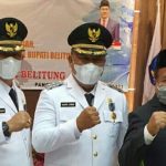 Anggota DPD RI Ir.H. Darmansyah Husein Hadiri Pelantikan Bupati & Wabup
