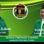 Amri – Hellyana Pimpin DPW PPP Babel, DPC PPP Belitung Ucapkan Selamat