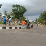 BPD Tanjung Binga Gelar Bersih-Bersih, di sekitar Kawasan Tugu Ikan
