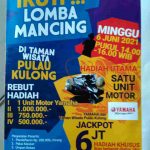 Besok 6 Juni, Lomba Mancing di Taman Wisata Pulau Kulong 