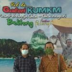 Kadisbudpar  Provinsi Babel Kunjungi GALERI KUMKM Belitung