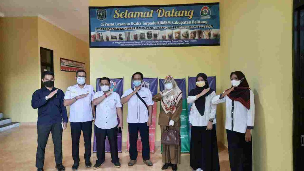 Pemberdayaan bagi UMKM,Wakil Ketua DPRD Beltim Kunjungi PLUT KUKM Belitung 2 IMG 20210623 WA0031