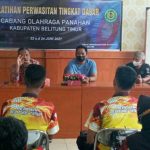 KONI Beltim Hadiri Acara Pelatihan Perwasitan Tingkat Dasar Cabor Panahan